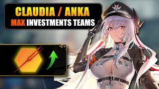 Best Weapons for Claudia StormEye \u0026 Anka! Max Investments!【Tower of Fantasy】