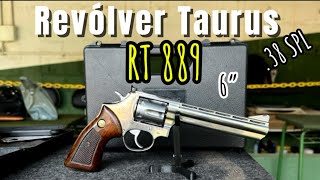 Revólver Taurus RT889 6” .38 SPL