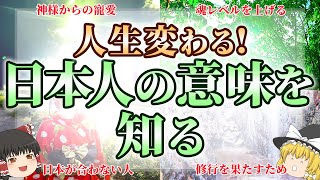 【人生変わる】日本人として生まれた事のスピリチュアルな意味【スピリチュアル】【ゆっくり解説】