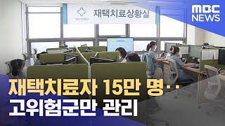 재택치료자 15만 명‥고위험군만 관리 (2022.02.07/뉴스외전/MBC)