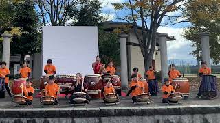 赤レンジャイ祭りにて演奏～細田佳揮、てんびん太鼓塾～