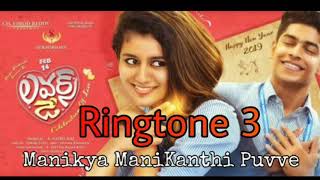 Lovers day ringtone priya Prakash varrier