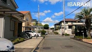 Ibaraki Japan, Modern Japanese Houses at the summer | Japan Walk @Explore-Japan