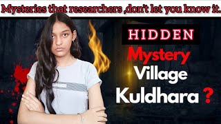 The Untold Secrets of Kuldhara:A Haunted Village in Rajasthan|Unveiling dark secrets|Midnightthrillz