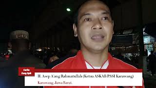 Di Launching PERSIKA 1951, Ketua ASKAB PSSI Optimis Persepak Bolaan Kab. Karawang Semakin Maju.