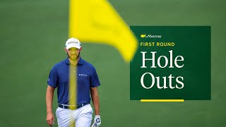 Every Hole Out From The 2024 First Round | The Masters