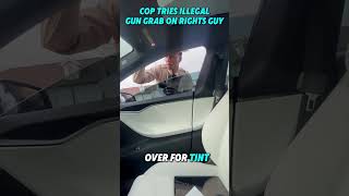 Cop Tries IllegalGun Grab on Rights Guy