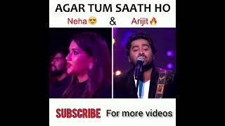 Agar tum saath ho | arijit singh new song status | neha kakkar new song status#short#shorts