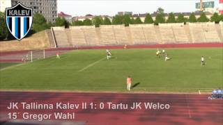 Esiliiga B XVII voor: JK Tallinna Kalev 2:1 Tartu JK Welco