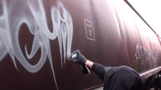 GRAFFITI - Handstyles \u0026 Throwies - Beat by J'ADED - Stompdown Killaz - Big Miles SDK - Canada