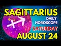 Sagittarius ♐ 💫𝐌𝐚𝐤𝐢𝐧𝐠 𝐒𝐩𝐚𝐜𝐞 𝐅𝐨𝐫 𝐖𝐡𝐚𝐭 𝐈𝐬 𝐓𝐫𝐮𝐥𝐲 𝐘𝐨𝐮𝐫𝐬💫 Horoscope For Today August 24, 2024 | Tarot