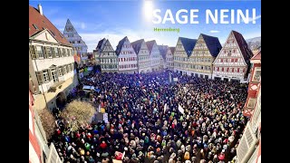 „SAGE NEIN Videoaktion: Herrenberg sagt NEIN zu Rassismus und Diskriminierung!“