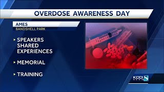 Ames police hold event as part of Overdose Awareness Day
