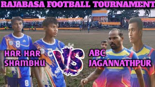 A.B.C.JAGANNATHPUR 🆚HAR HAR SHAMBHU// QUATER FINAL//AT- RAJABASA 2024