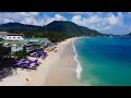 Aerial Tour of Lamai Beach in Koh Samui Thailand