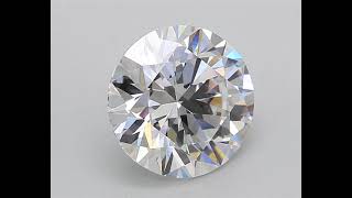 2.37 CT Round Cut Lab-Grown Diamond - GIA Certified, VS1 Clarity, F Color