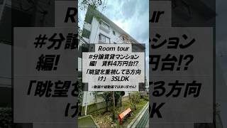 眺望のいい物件で過ごせる？分譲賃貸マンション編！3SLDK！賃料4万円台!?　気になる所が多すぎる？ 別の物件も見てね！