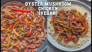 Oyster Mushroom Chicken Recipe | Vegan Style | Cook With Charla