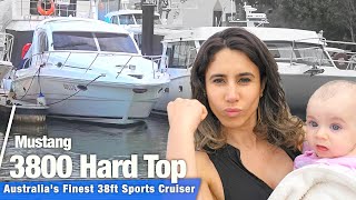 Mustang 3800 Hard Top - AUSTRALIAN Made 38ft Cruiser Motor Boat | Yacht Tour REVIEW