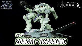 HG Zowort + Tickbalang Review | Gundam: The Witch from Mercury