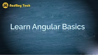 Learn Angular 5 Part1