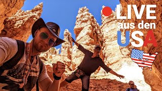 LIVE aus Utah USA - Frühstück im Bryce Canyon (16 Uhr MEZ)