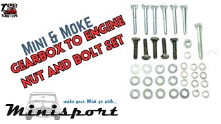 Minisport - Engine to gearbox nut and bolt kit - Classic Mini Parts