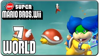 New Super Mario Bros. Wii 100% Walkthrough World 7