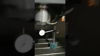 Z axis YCM repeatability test