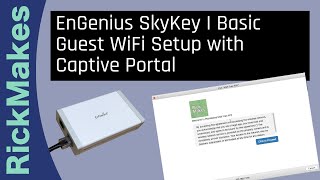 EnGenius SkyKey I Basic Guest WiFi Setup with Captive Portal