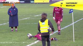 HIGHLIGHTS - Canterbury v Westcliff