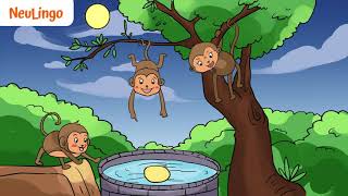 猴子捞月 Monkeys Grasp for the Moon | NeuLingo Storytime