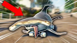 I BECAME A SKATEBOARDING SHARK?! (Goat Simulator 3)