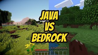Minecraft java vs bedrock