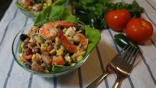 Heavenly Mexican Brown Rice Salad