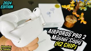 AirPods Pro 2 Master Clone🔥 *H2 Chip* With 100% ANC, GPS , AND WIRELESS CHARGING