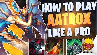 WILD RIFT | How To Play Aatrox Like A PRO! | Challenger Aatrox Gameplay | Guide & Build