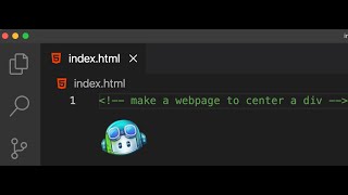 Can Github Copilot Center a div? #shorts #webdevelopment