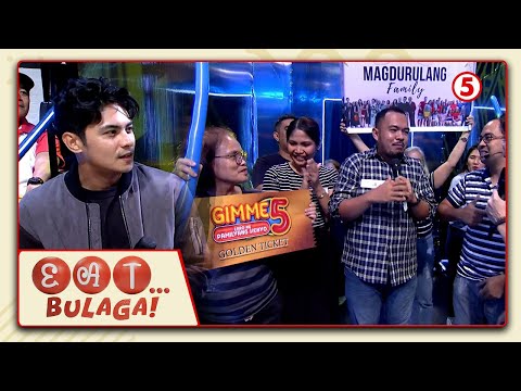 EAT BULAGA | Qualifying round ng Gimme 5 with Kiko Estrada!