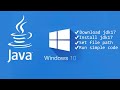 How to Run Java Code In windows 10 Using Notepad++ And CMD [ JAVA Setup In Windows 2022 ] JDK17