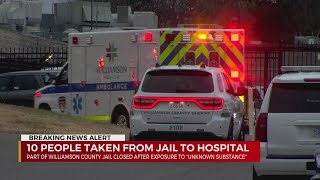 10 people taken to hospital after 'unknown substance' exposure at TN detention center