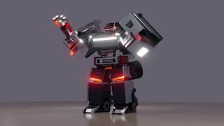 Tesla Cybertruck Transformer | 3D Animation