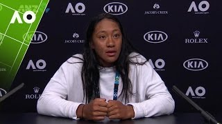 Destanee Aiava Press Conference (1R) | Australian Open 2017