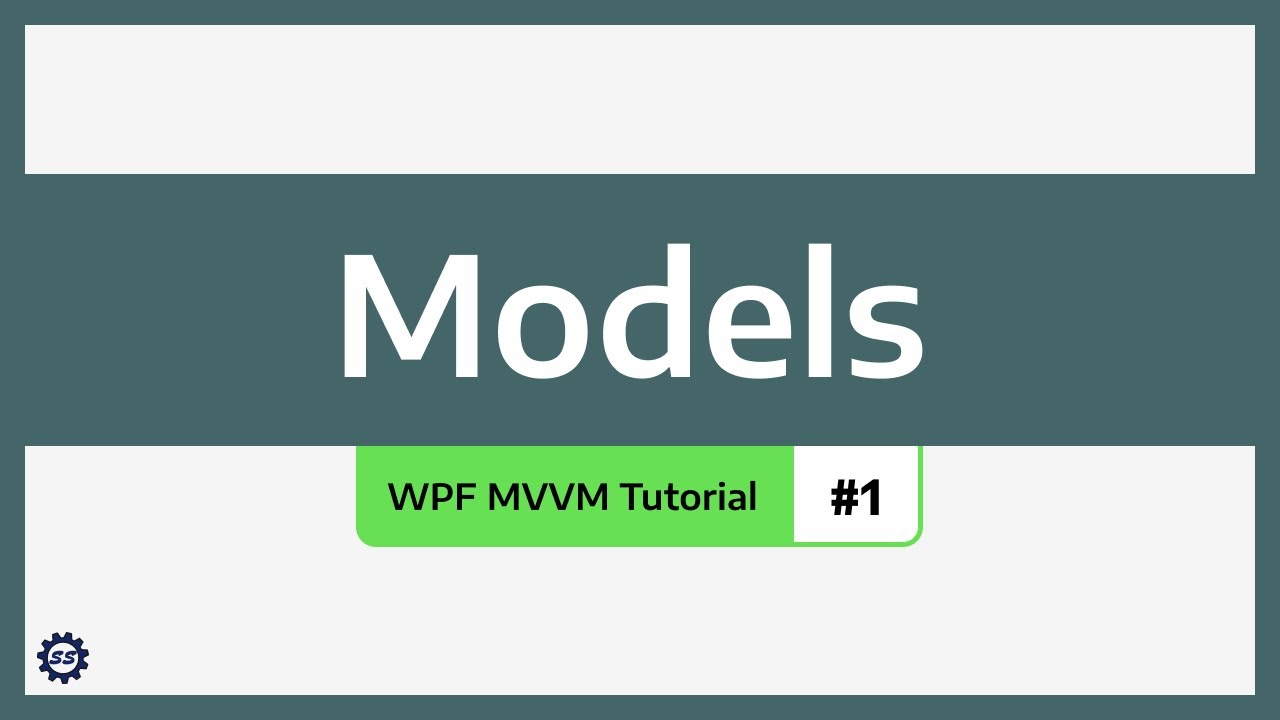 Models - WPF MVVM TUTORIAL #1 - YouTube