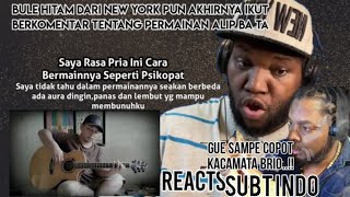 Alip Ba Ta di Bilang Seperti Psikopat sama Bule Ini | Reacts Killing Me Softly Fingerstyle Cover