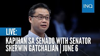 LIVE: Kapihan sa Senado with Senator Sherwin Gatchalian | June 6