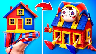 The Amazing Digital Circus Episode 2! We Build a Tiny House for POMNI!