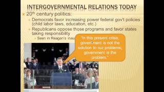 AP Gov Review: Government in America, Chapter 3