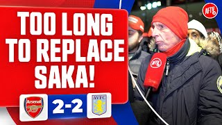 We Have Taken Too Long To Replace Saka! (Lee Judges) | Arsenal 2-2 Aston Villa