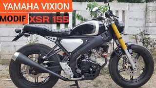 Yamaha Vixion Modif Yamaha XSR 155 motor idaman paling nyaman